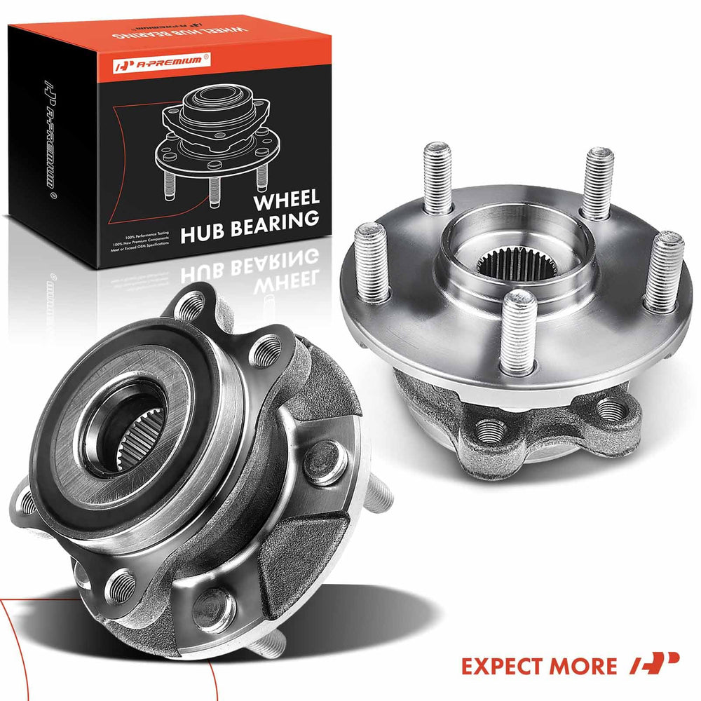 A-Premium front hub fits Toyota RAV4, Mirai, and Scion tC.