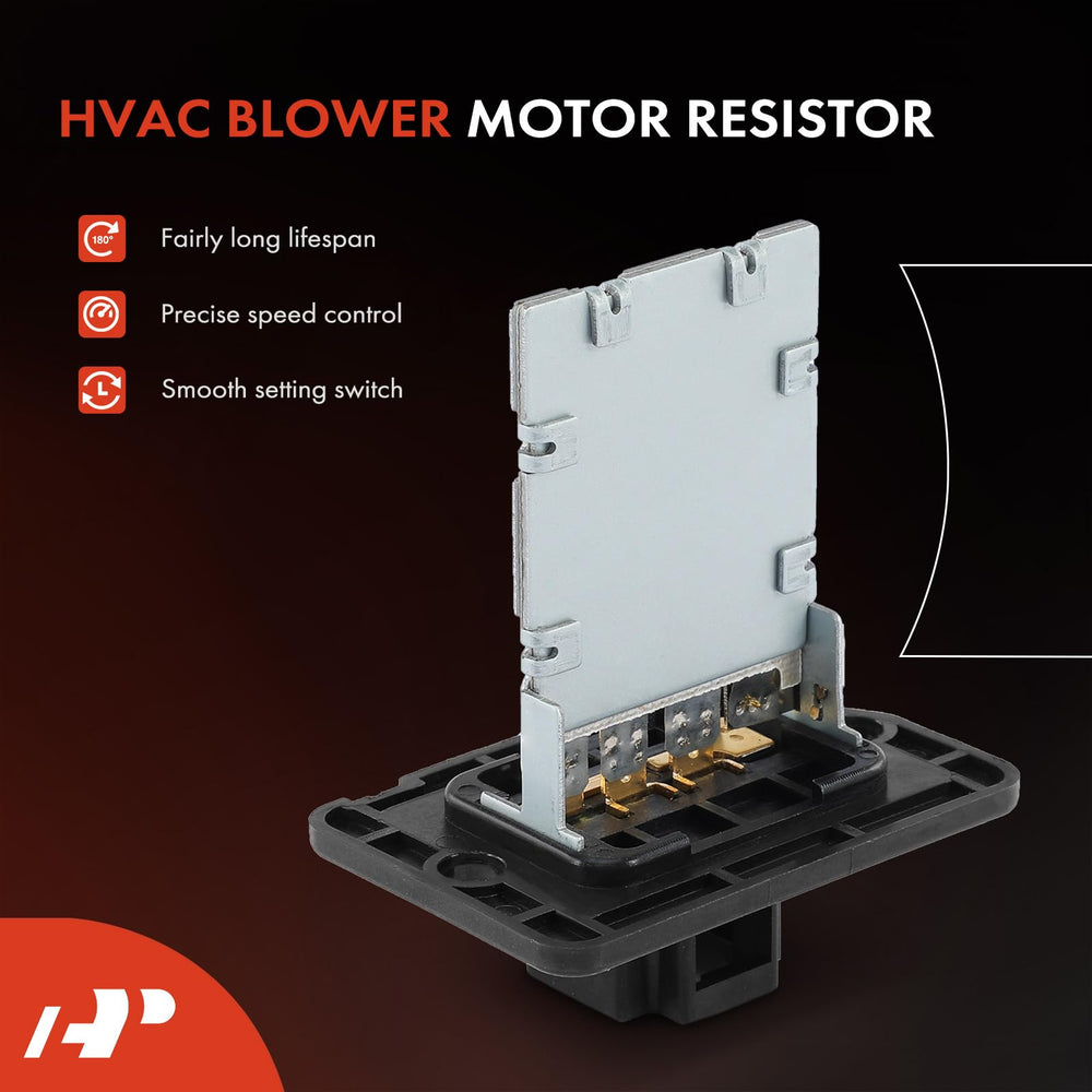 OE-spec label on A-Premium blower resistor confirms compatibility