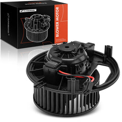 A-Premium front HVAC blower motor close-up highlighting durable silicon-steel core for reliable airflow