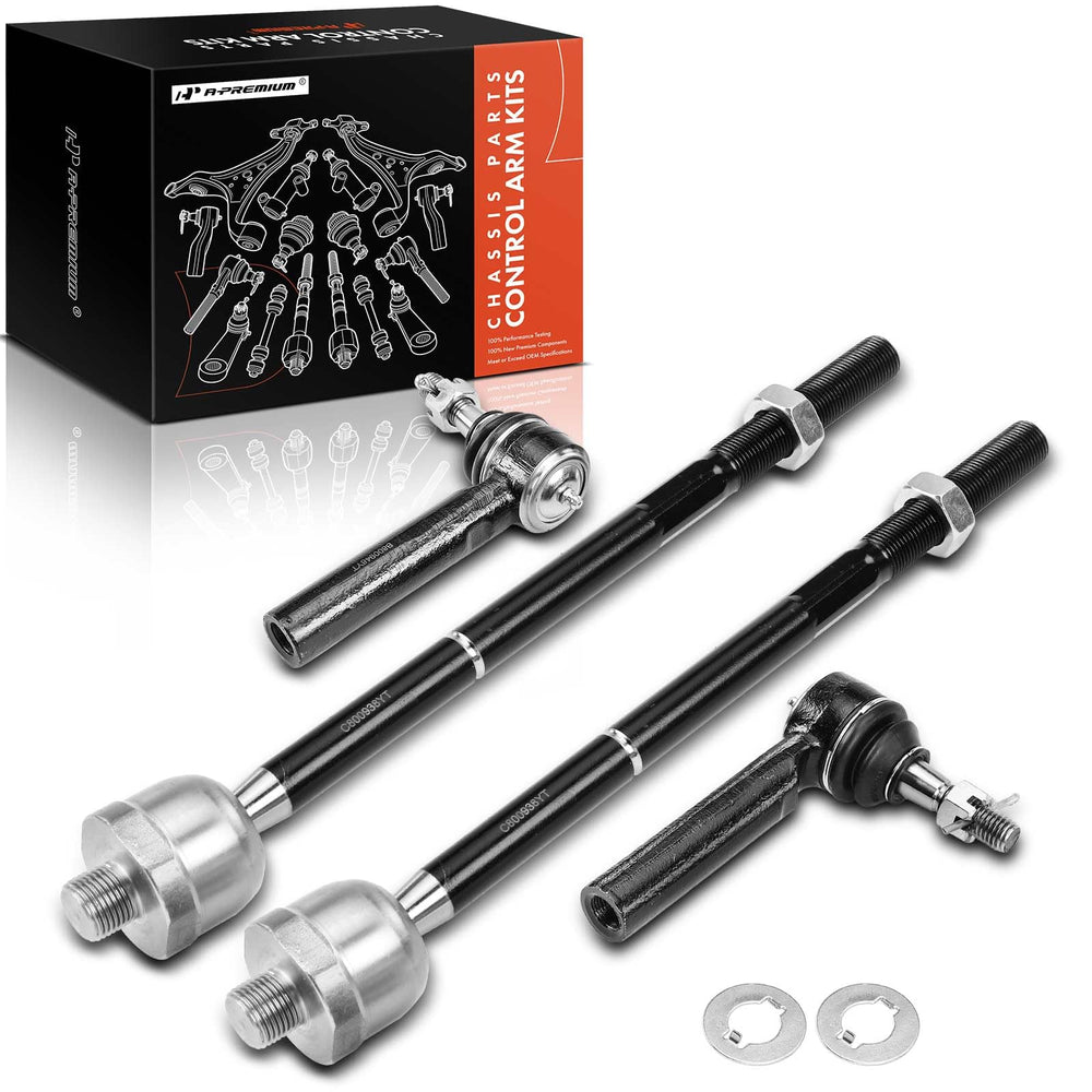 A-Premium front inner tie rod end kit for precise steering control