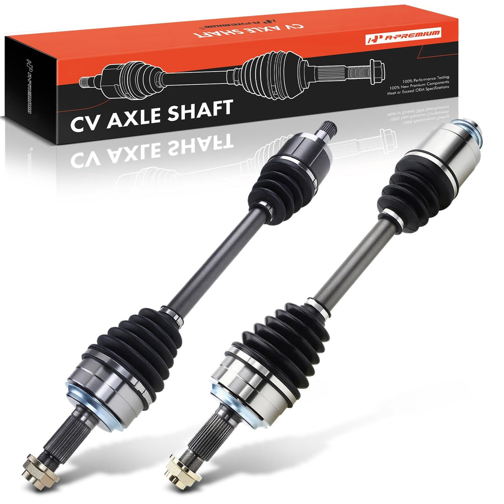 A-Premium front-left CV axle assembly for compatible Honda/Acura, smooth power transfer visualized
