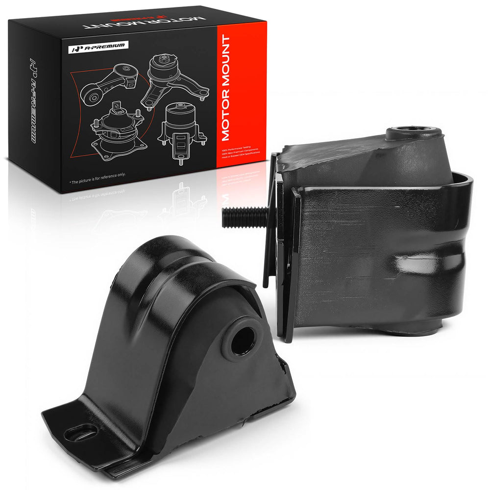 A-Premium front left engine mount for Jeep Wrangler reduces movement and vibration.