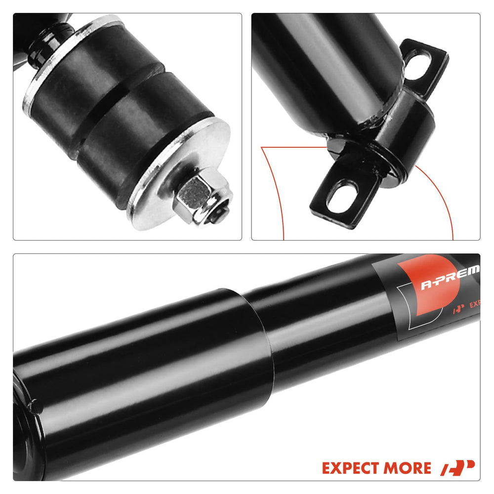 A-Premium stroke length 4.49 inches highlighting damping capability