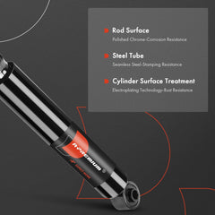A-Premium front-rear shock assembly for GMC Sierra 1500 HD Classic supports daily comfort