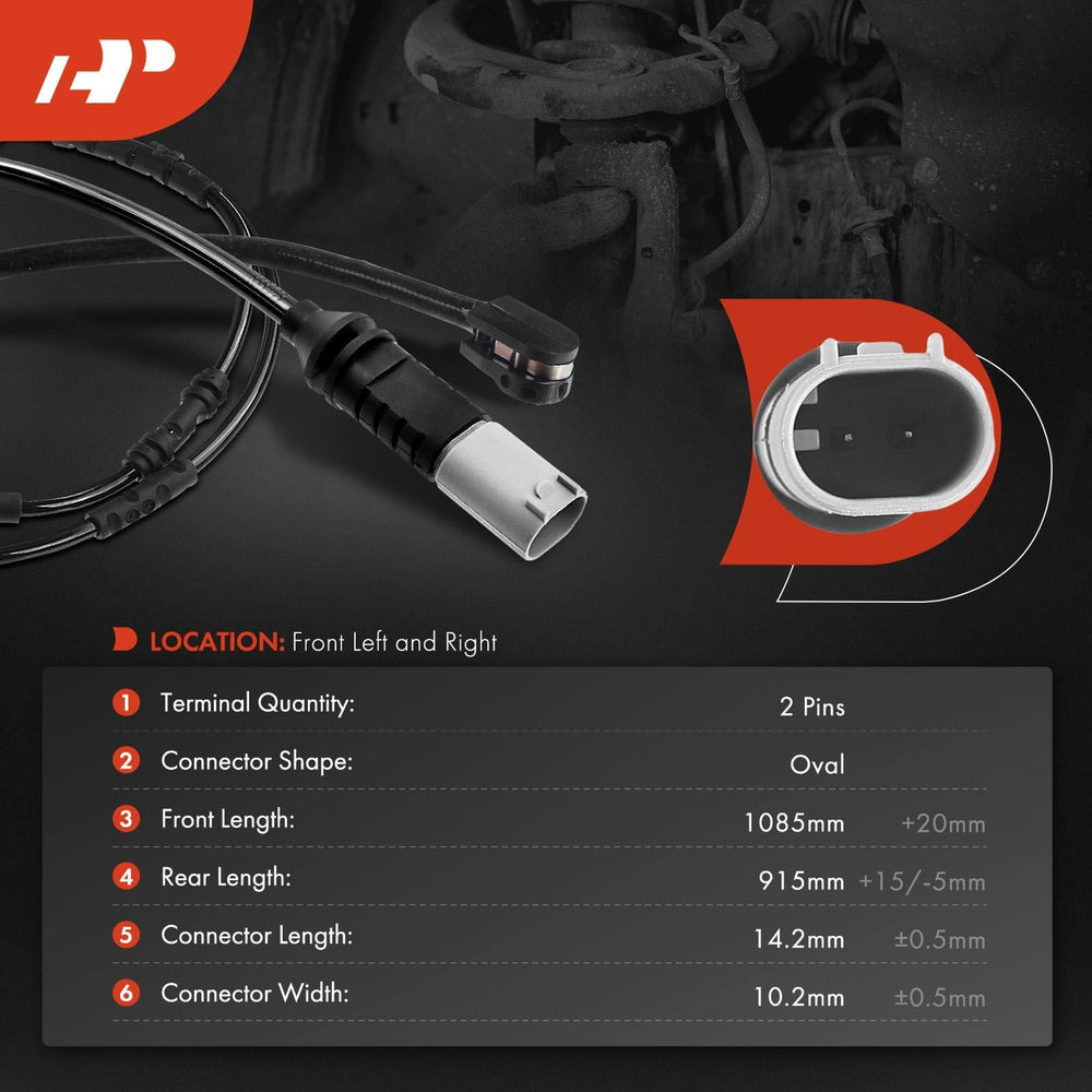 A-Premium front-right brake wear sensor ready for install on BMW X3.