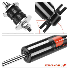 A-Premium shock absorber image reveals high-quality components