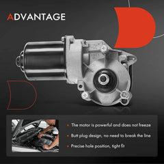 A-Premium front windshield wiper motor for Ford Expedition delivers steady wipe in rain.