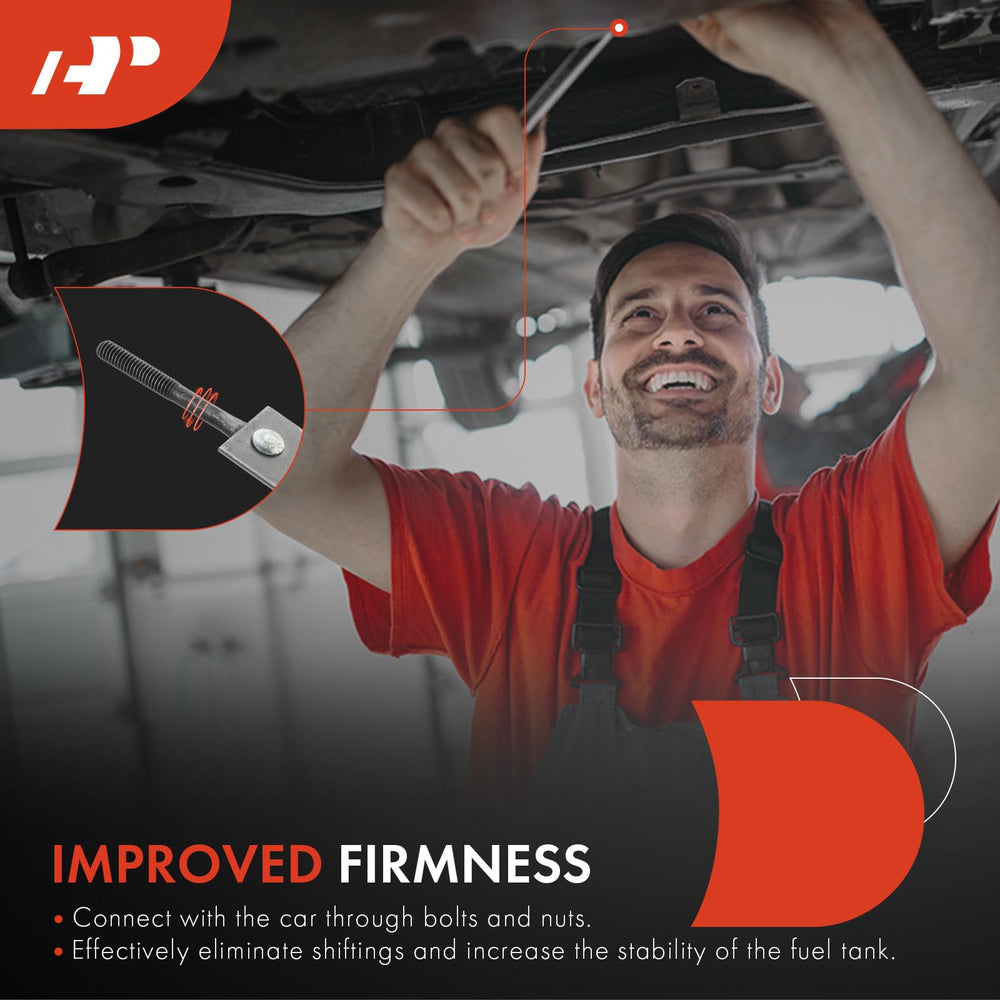 A-Premium Jeep TJ fuel tank strap installation visual guide