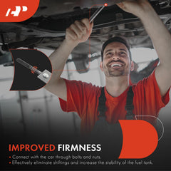 A-Premium Jeep TJ fuel tank strap installation visual guide