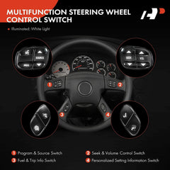Fuel and trip info switch on dash for efficient monitoring.