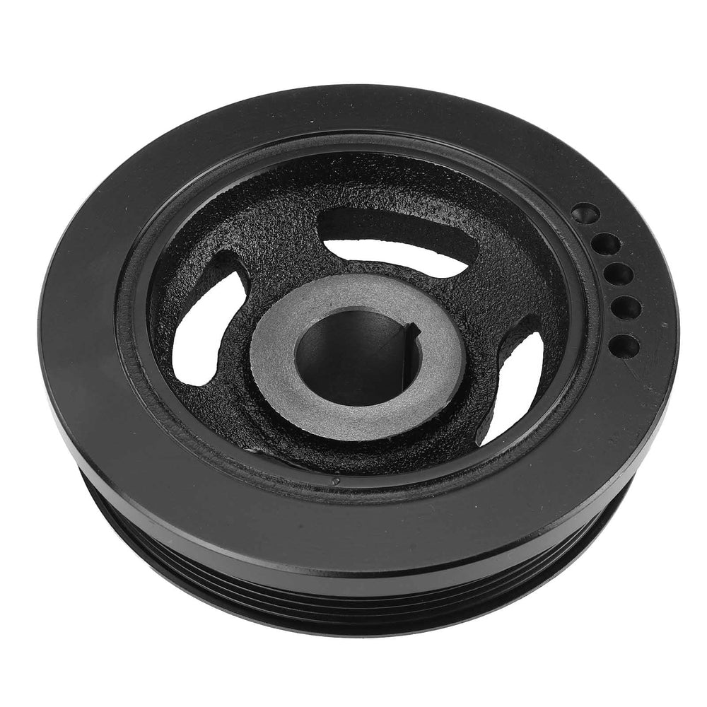 A-Premium harmonic balancer pulley warranty card highlights one-year coverage.
