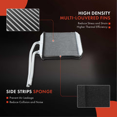 A-Premium heater core for GMC Yukon rear assembly emphasizes reliable heat distribution