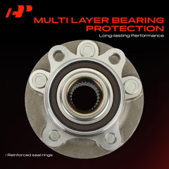 A-Premium Police Responder Hybrid front hub, designed for tough use.