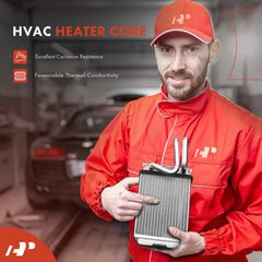 A-Premium Ram 5500 heater core with compact connection label.