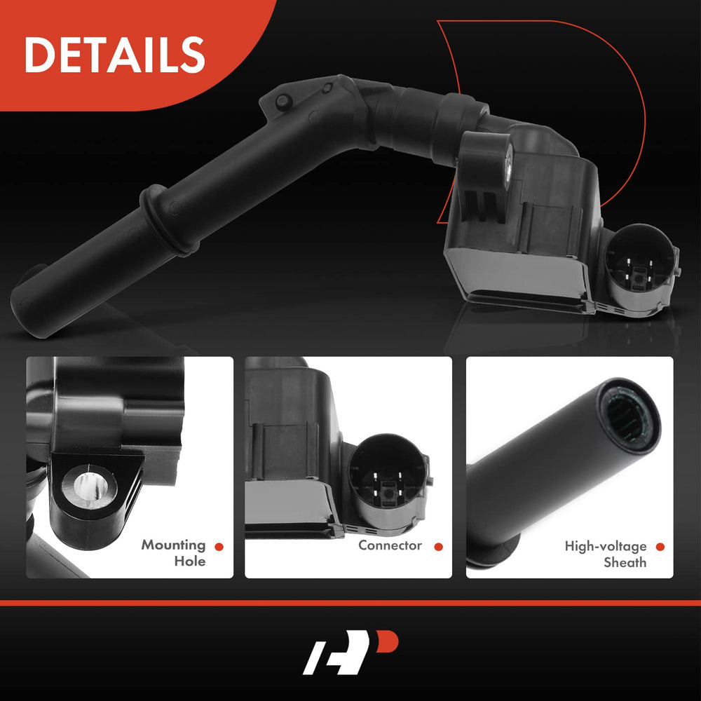 A-Premium ignition coil with four-terminal setup for Mercedes