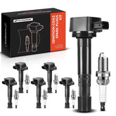 A-Premium ignition coil pack for Honda Pilot 2006-2008; bolt-on V6 3.5L, reliable starts.