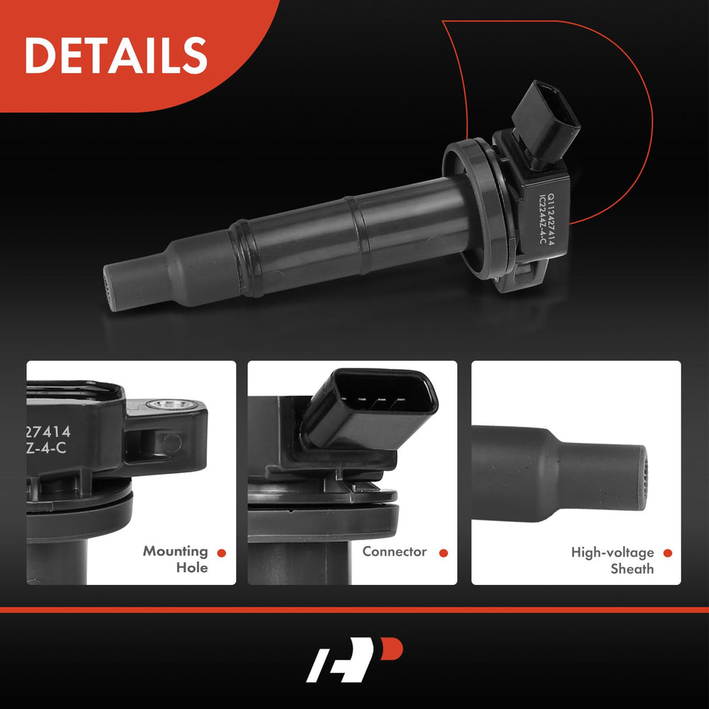 A-Premium ignition coil pack for Pontiac Vibe improves engine response and reliable ignition