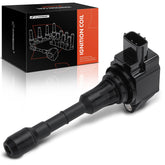 A-Premium ignition coil top view for Nissan/Infiniti V6 3.5L engines.