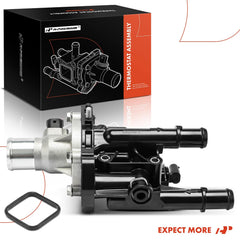 A-Premium installation guide visuals for thermostat housing