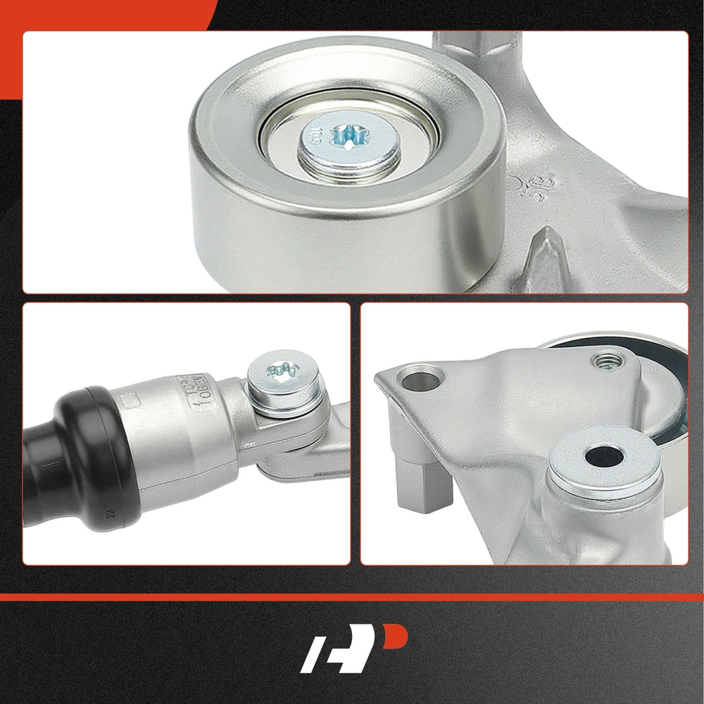 A-Premium installation-ready belt tensioner simplifies replacement and belt tension.