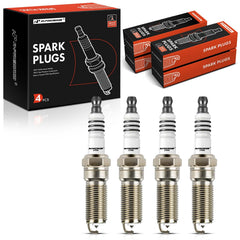 APremium Iridium Platinum spark plug closeup highlights precision tip for longevity