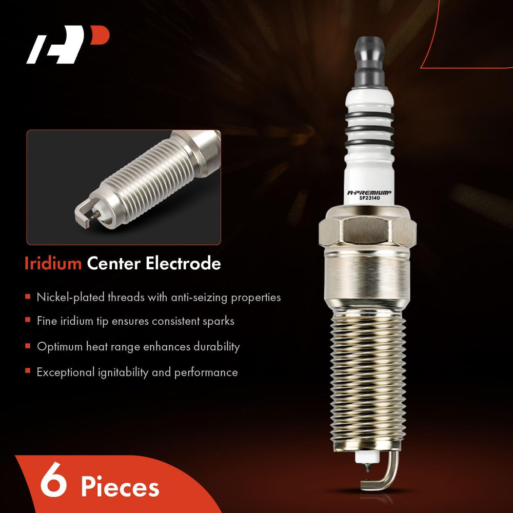 A-Premium Iridium Platinum Spark Plugs for Town & Country image; supports reliable starts and steady idle