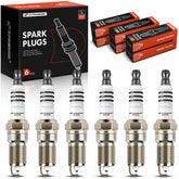 A-Premium iridium-platinum spark plugs assembly view for easy replacement