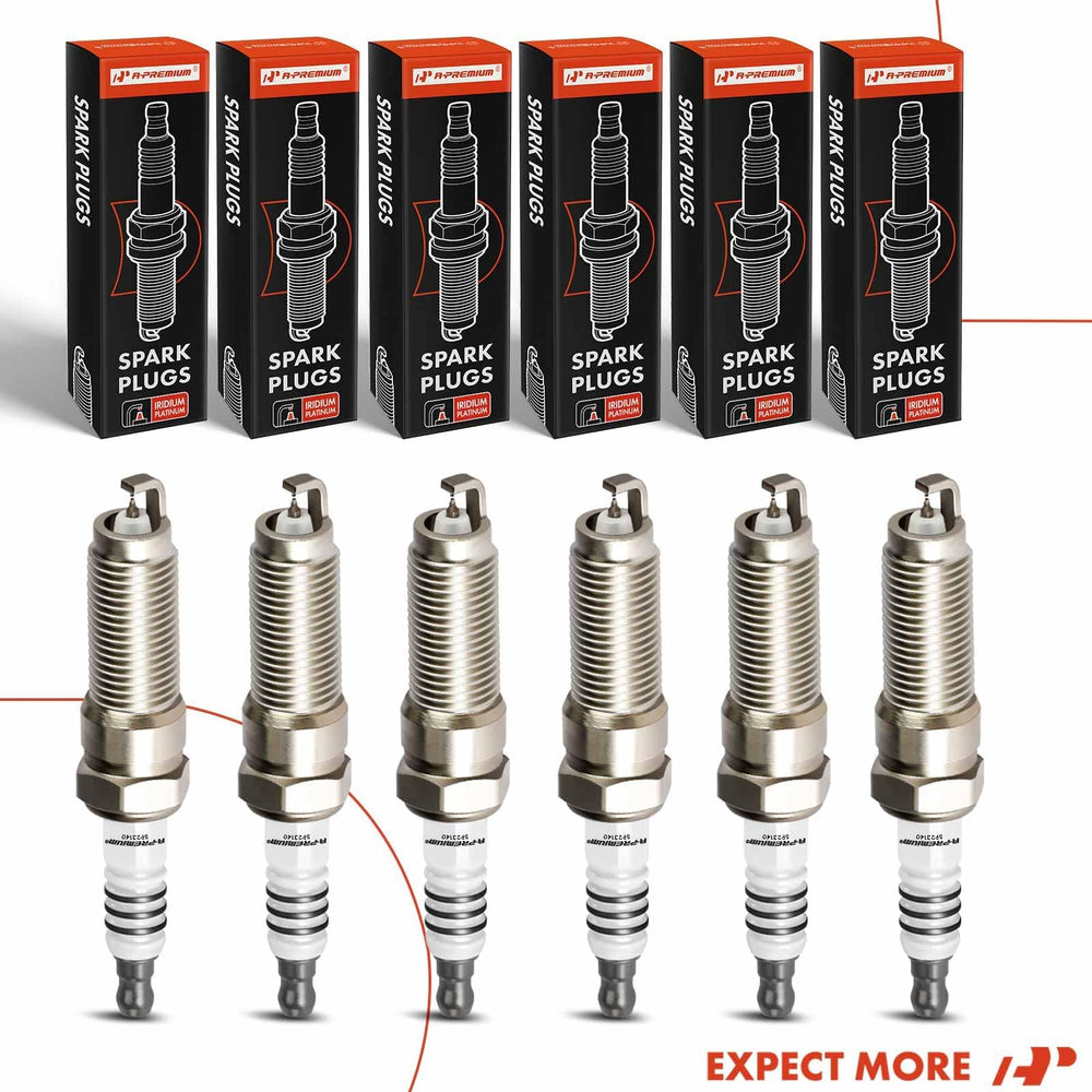 A-Premium Iridium Platinum Spark Plugs for Routan image; steady ignition and long life