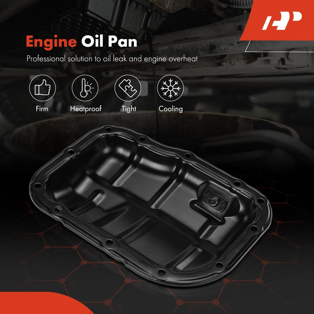 A-Premium lower oil pan for Toyota Corolla shows durable lower-side sump.