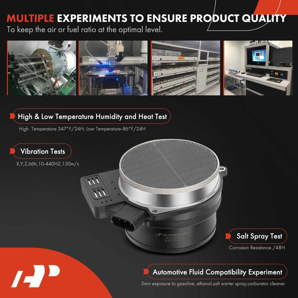 A-Premium MAF 25318411 fitment for Hummer H2 03-07 promotes consistent air measurements.