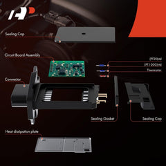 A-Premium MAF sensor for Nissan Pathfinder 04-15 ensures consistent air readings