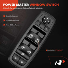 A-Premium switch for Pacifica front-left, easy replacement for family trips.