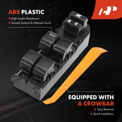 APremium switch housing in black for durable, long-lasting performance