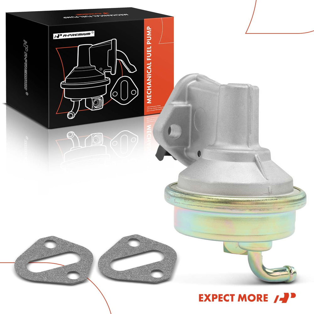 A-Premium brand fuel pump with clear identification label for compatibility