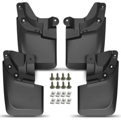 A-Premium fender-compatible mud flaps fit Toyota Tacoma with flare options.