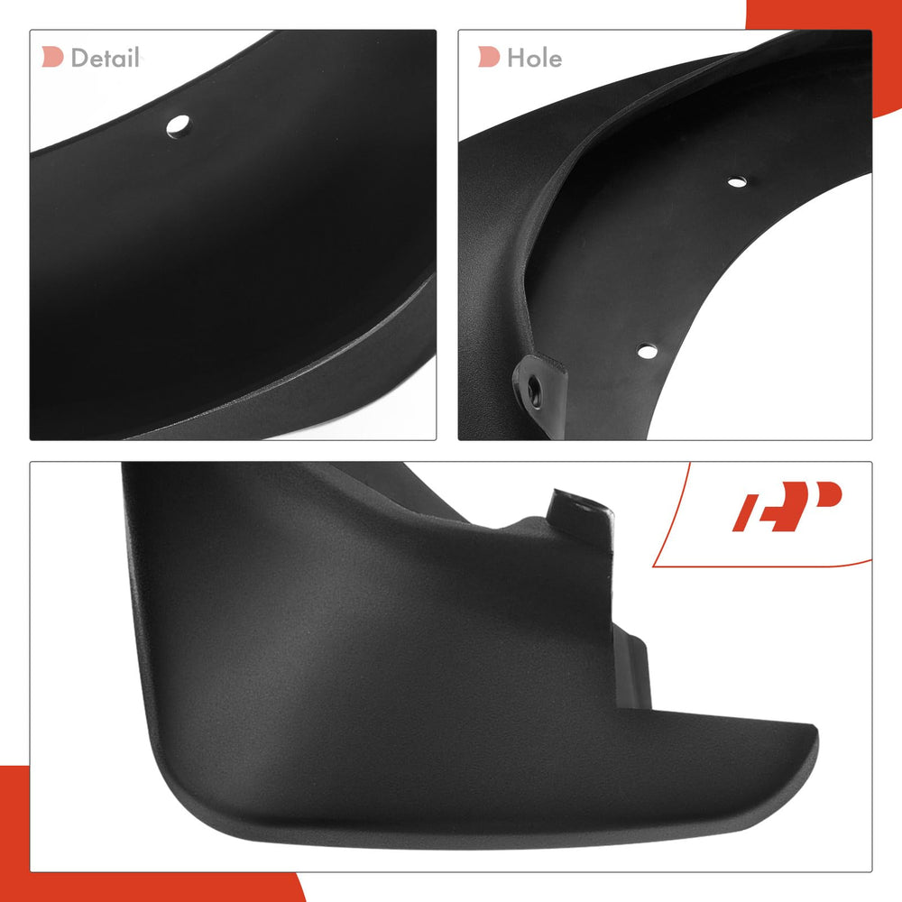 A-Premium mud flaps install kit included for no-drill mounting