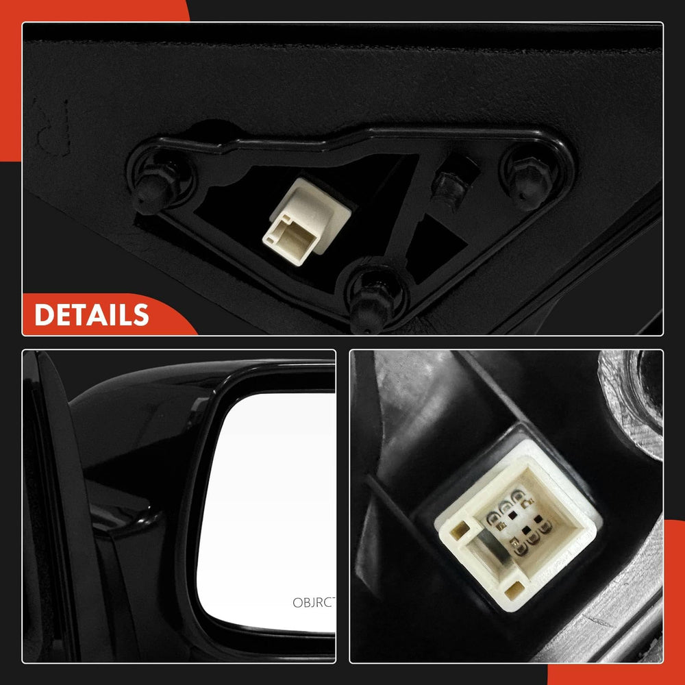 A-Premium non-heated, non-folding Camry mirror replacement.