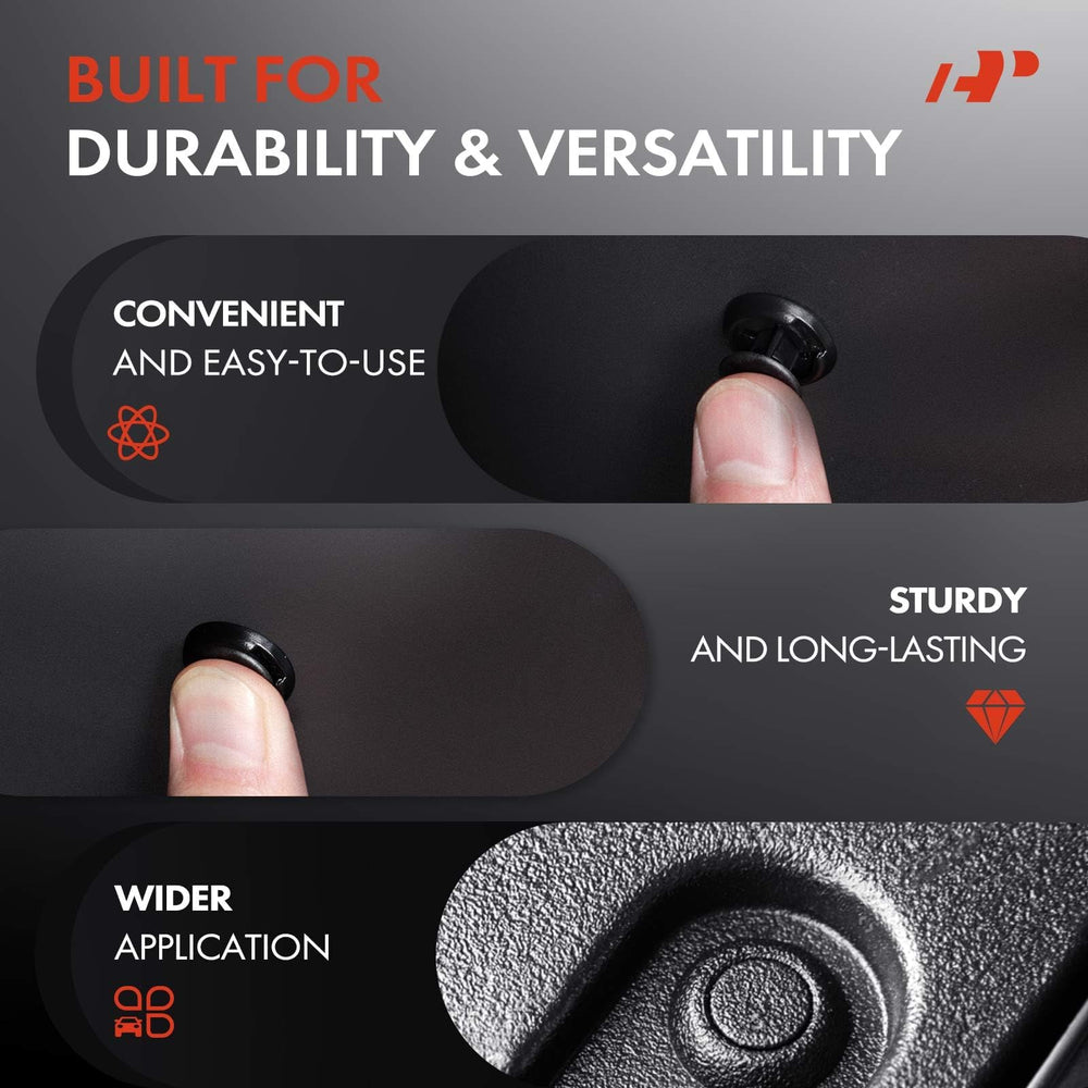 A-Premium nylon clip closeup emphasizing heat and vibration resistance.