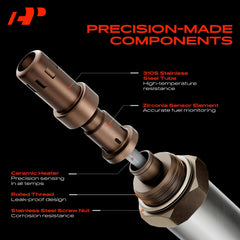 A-Premium heated downstream O2 sensor for Altima 2016 engine
