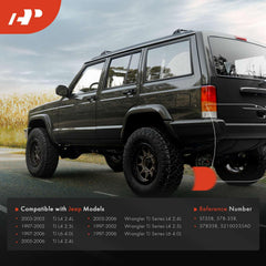 A-Premium two-pack fuel tank strap kit for Jeep TJ ease of installation