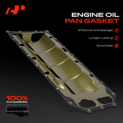 OEM-grade oil pan gasket set from A-Premium ready for install