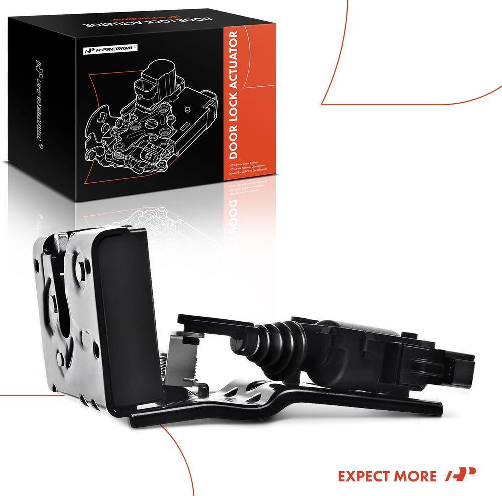 A-Premium one-year warranty reminder for the trunk latch actuator provides peace of mind.