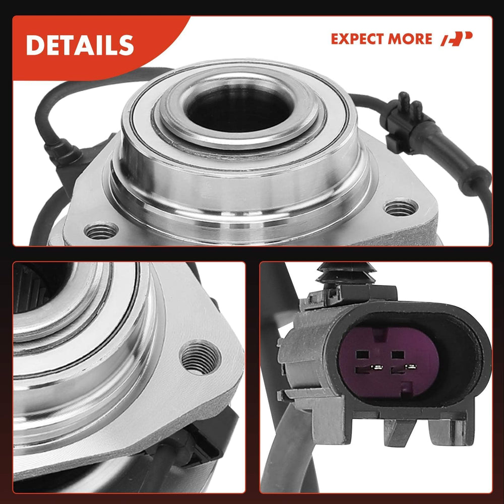 APremium packaged hub assembly ready for front-wheel replacement