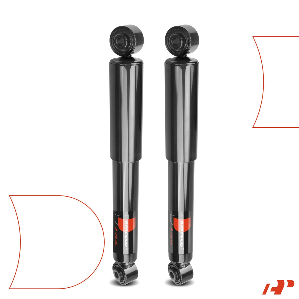 A-Premium packaged shock absorber set with branding and labels