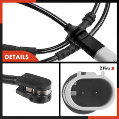 A-Premium packaging box with two brake wear sensors.