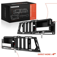 A-Premium packaging image; brand-new interior door handles ready to install.