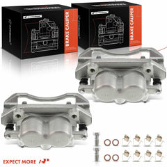 A-Premium phenolic piston caliper with zinc coating extends service life.
