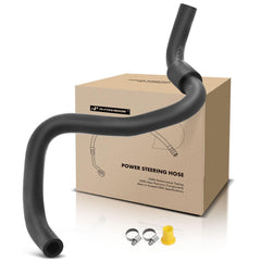 A-Premium power steering reservoir-to-pump hose installed for reliable hydraulic flow.