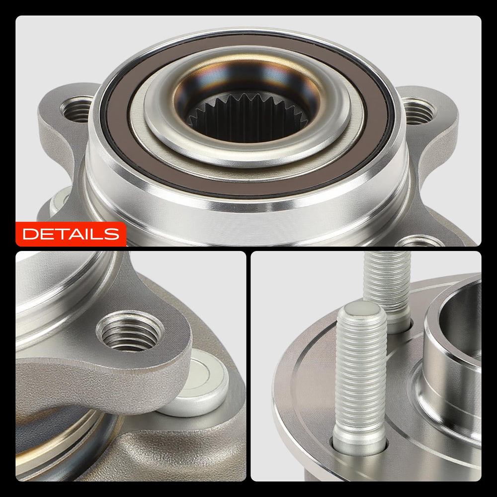 A-Premium pre-greased bearing and seal, easy install and lasting seal.