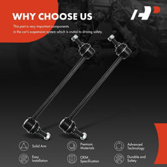 A-Premium pre-greased sway bar link for quick installation